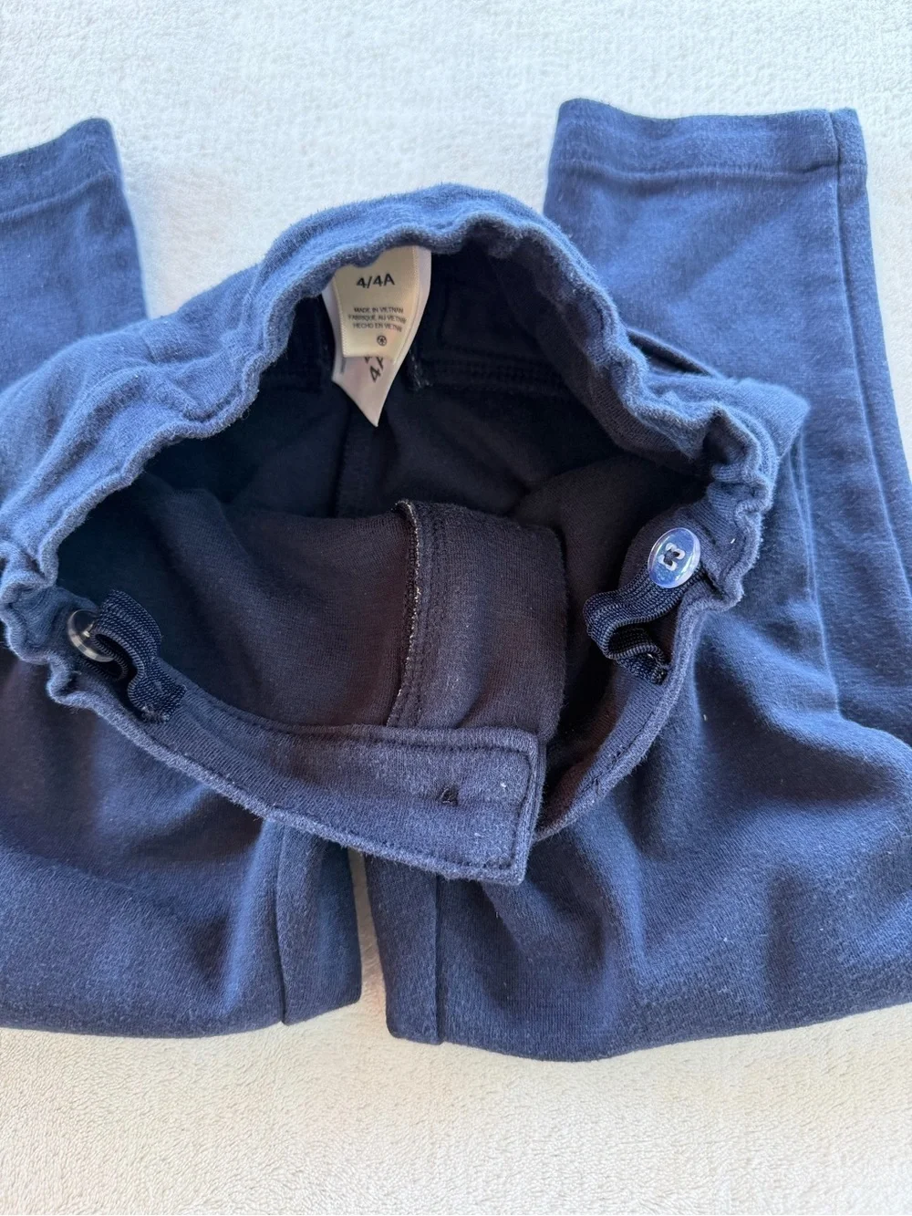 OshKosh B'gosh Girl Navy Pull-On Joggers Size 4